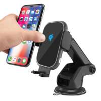 KC Certificates Air Vent Wireless Phone Charging 15W Automatic Clamping Car Wireless Charger Holder for Samsung S10 Note10